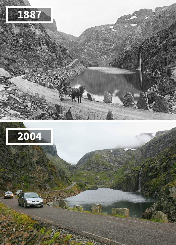 Seljestadjuvet, Odda, Norway: 1887 to 2014