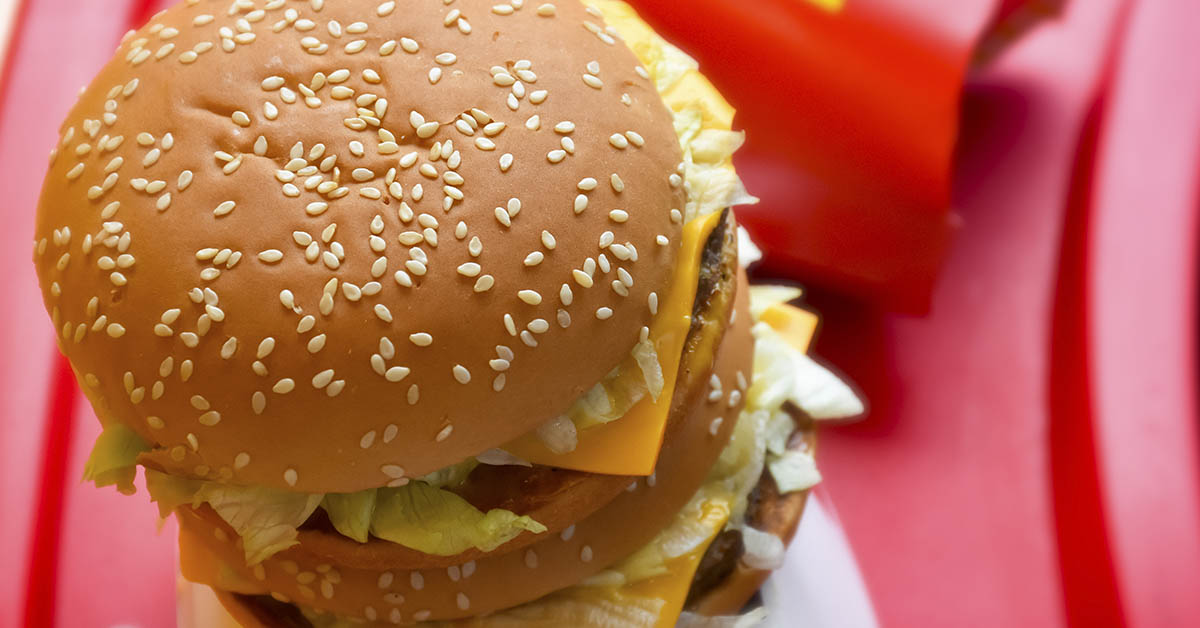 McDonalds burger (Big Mac)