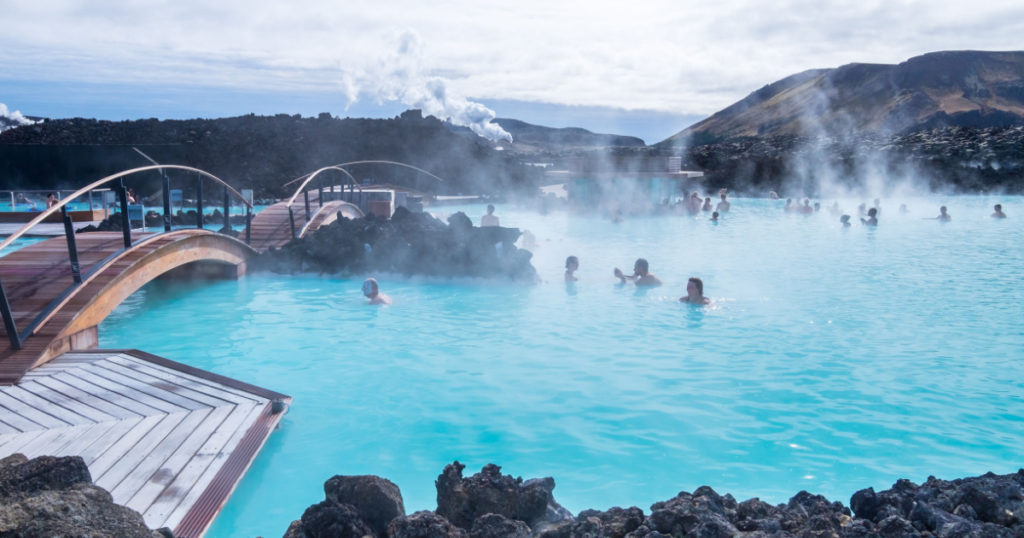 The Blue Lagoon geothermal spa is one of the most visited attractions in Iceland
