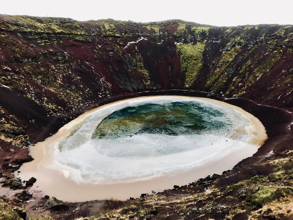 Iceland's Kerið Crater 