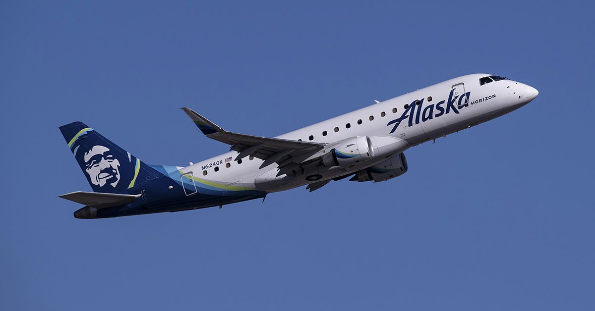Alaska Airlines plane