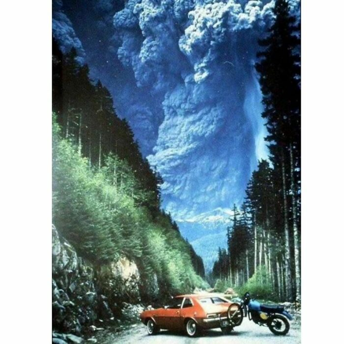 Richard Lasher's Incredible Photo Of The 1980 Eruption Of Mt St Helens