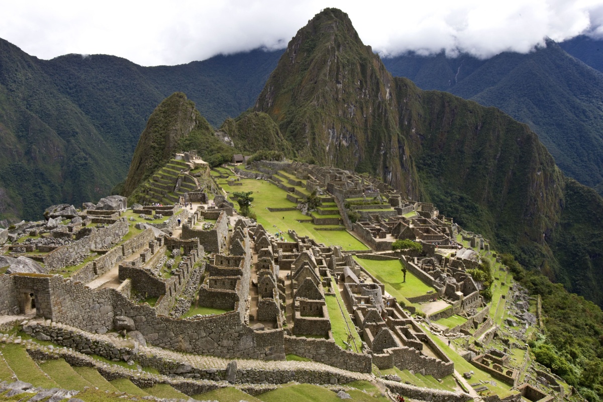 The Inca citadel of Machu Picchu in Peru, South America.