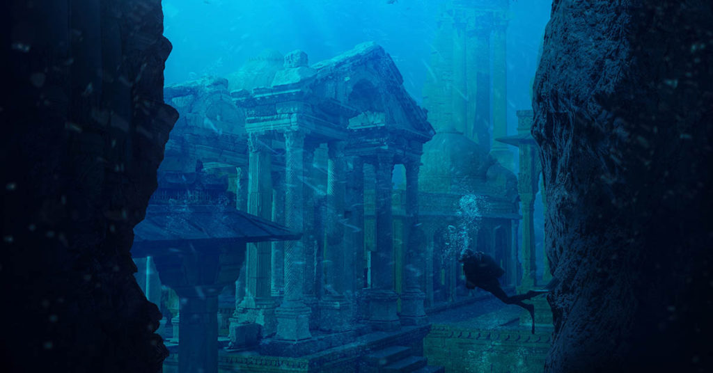 Lost Island of Atlantis May Have Been Found 2km Uunder the Ocean - Featured image